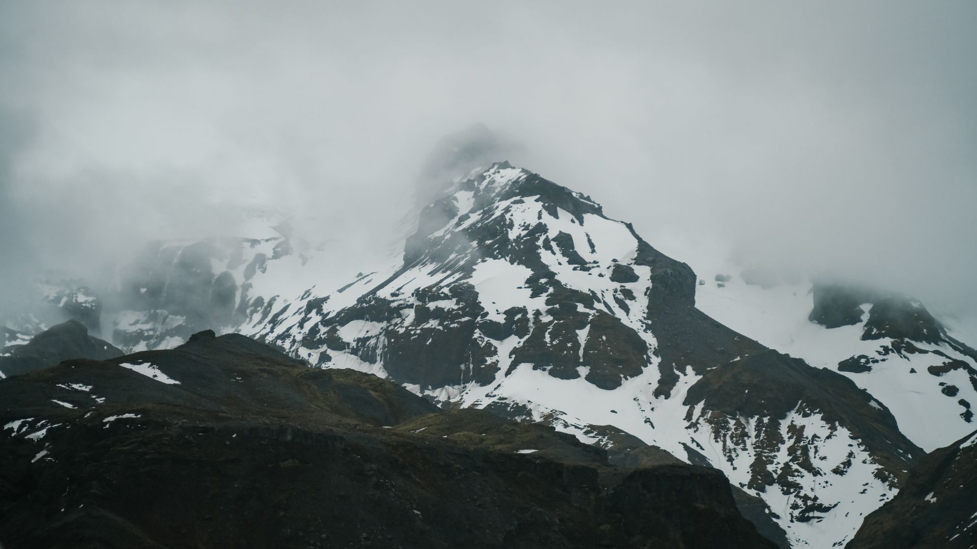 Iceland glacier landscape